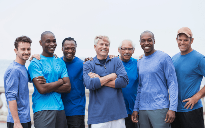 Mental and Physical Health: Diverse men