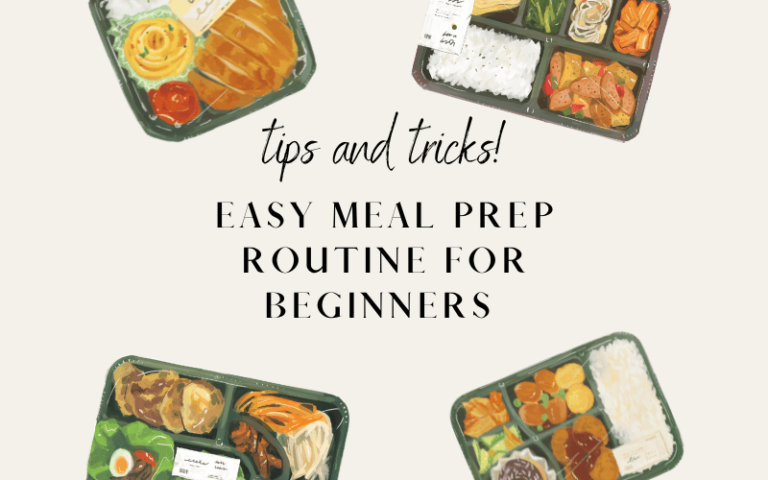 Read more about the article MEAL-PREPPING: A COMPREHENSIVE BEGINNER’S GUIDE